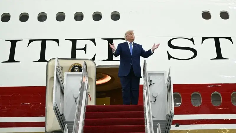Trump flags upgrades for Qatar‑gifted Air Force One amid security worries
