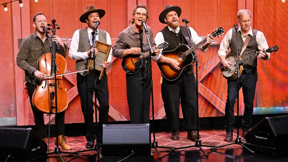 McConaughey Delivers Bluegrass Spin of Choosin’ Texas on Fallon