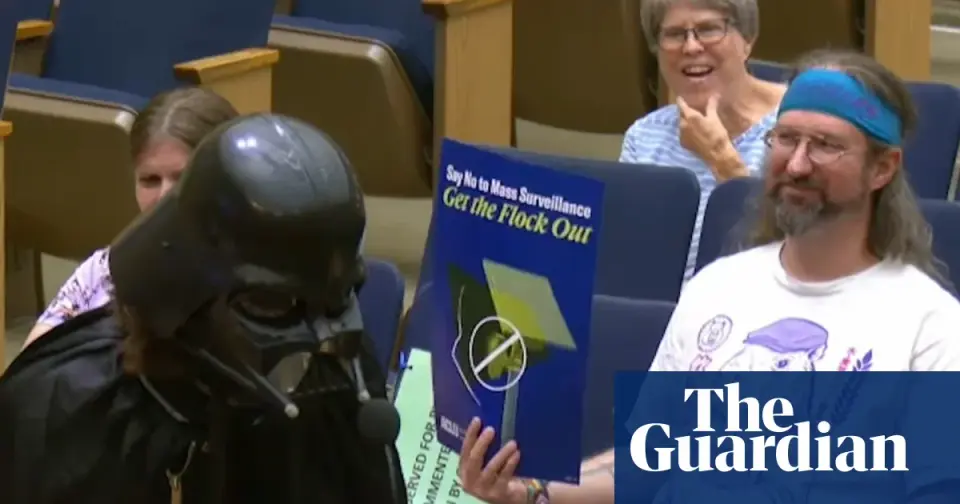 Darth Vader pitches Flock cameras at San Diego meeting amid privacy backlash