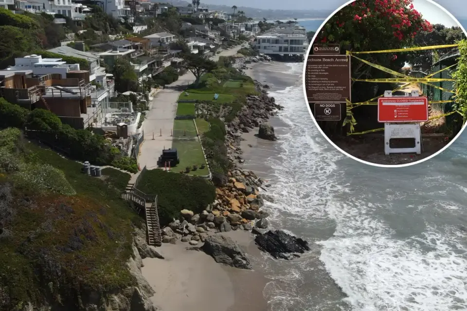 Malibu sinkhole forces evacuations, closes Lechuza Beach indefinitely