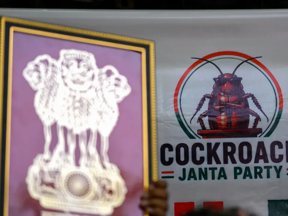 Satirical 'Cockroach Party' Triggers Delhi Protest Demanding Pradhan's Resignation