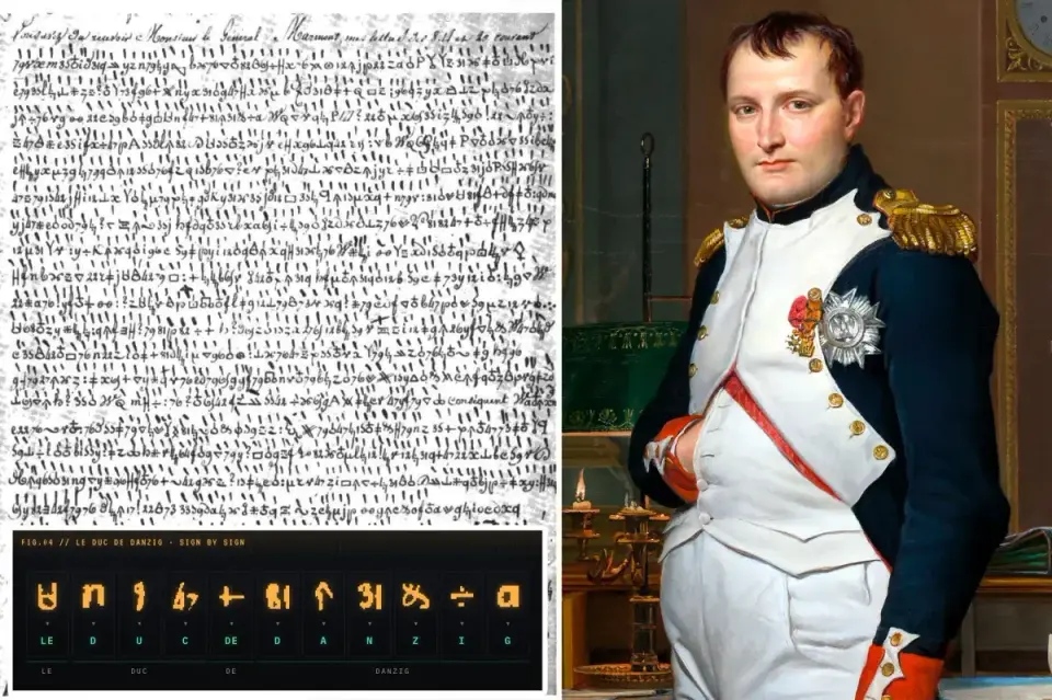 AI Decodes Napoleon's 1809 Cipher in Six Hours