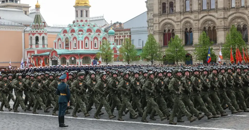 Putin hints Ukraine conflict nearing end during pared-down Victory Day parade