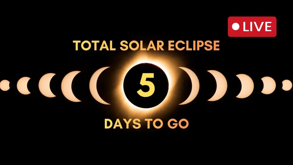 Five‑day countdown to 2026 total solar eclipse sweeps Europe, Greenland and Spain