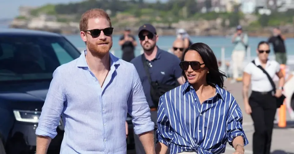 Harry and Meghan greet crowds at Sydney Opera House as Australia tour winds down