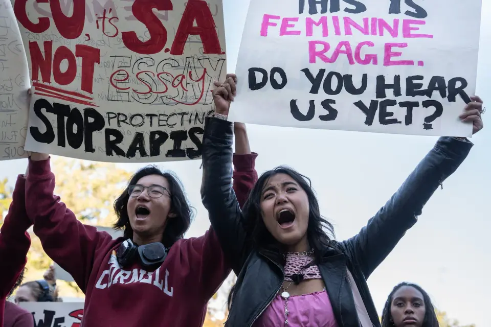 Cornell hires former DOJ official for independent review as protests and vandalism escalate