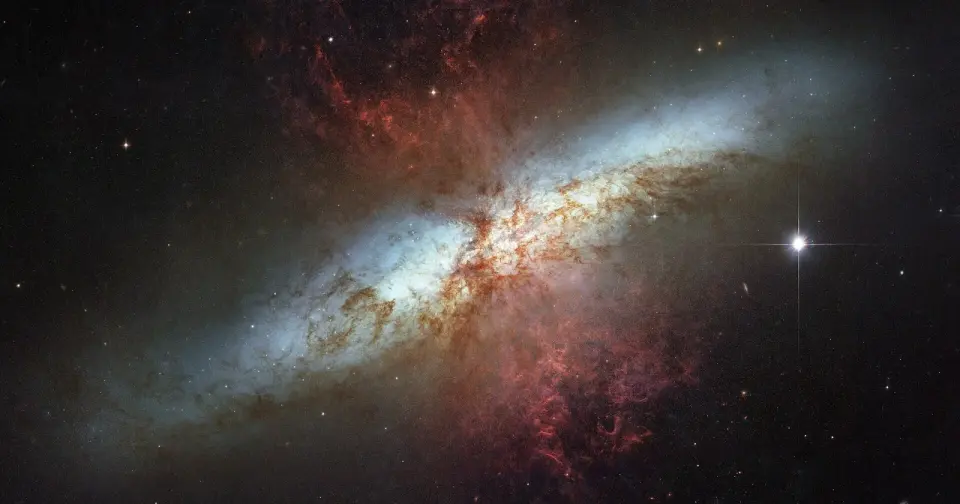 Webb Resolves 16.5 Million Stars in the Cigar Galaxy, Unveiling a Brief, Intense Starburst
