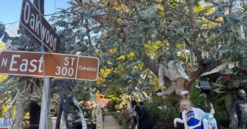 Raleigh City Demands Special Event Permit for Historic Oakwood Halloween Display