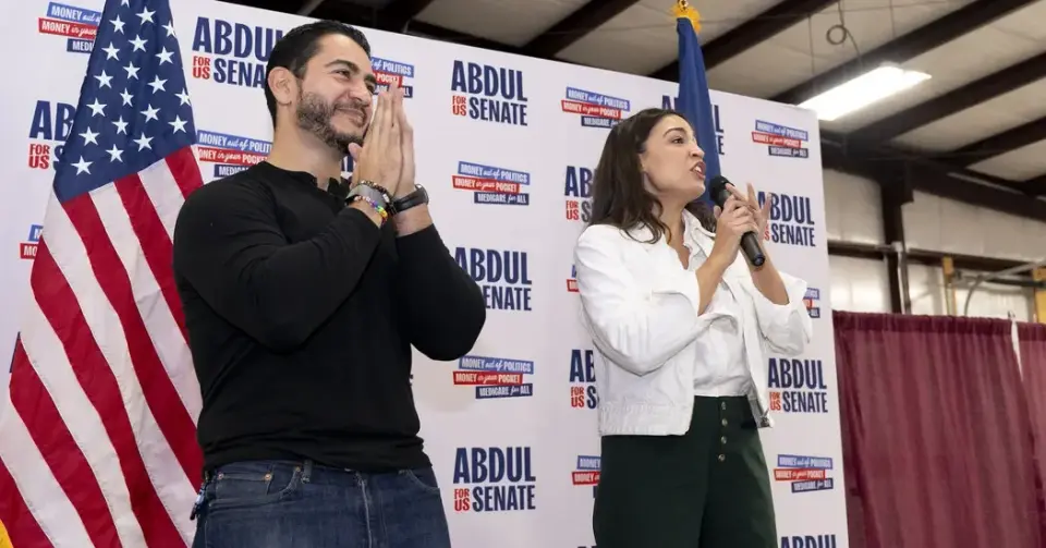 AOC and El-Sayed Target Rural Michigan as Vance Escalates Attacks
