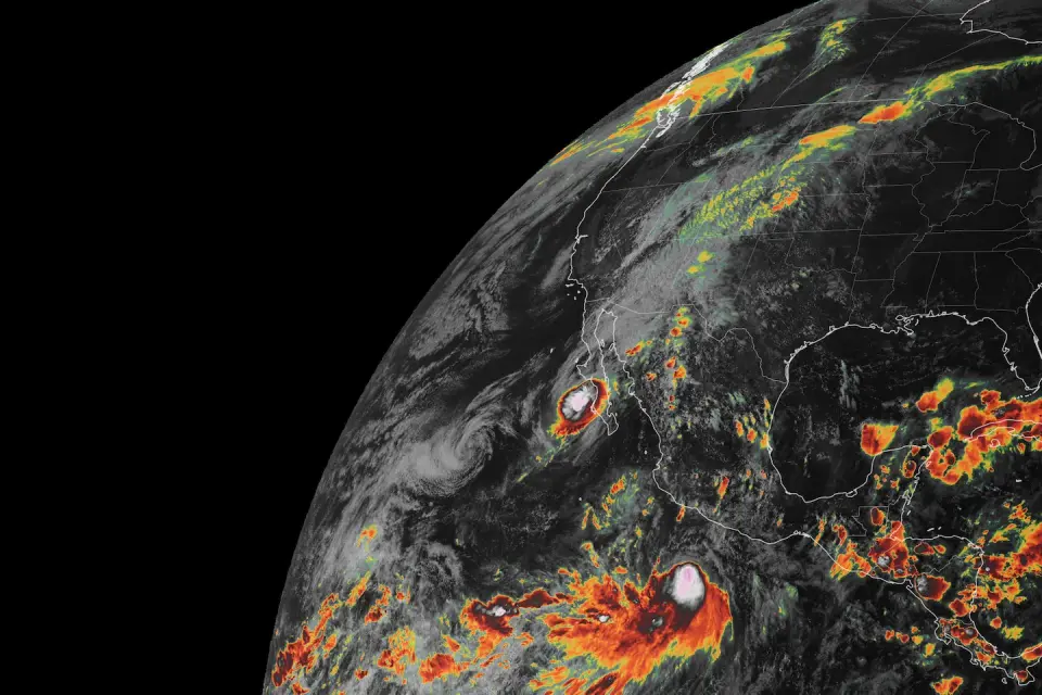 Polo remnants and upper-level troughs threaten 28 million with severe flash flooding