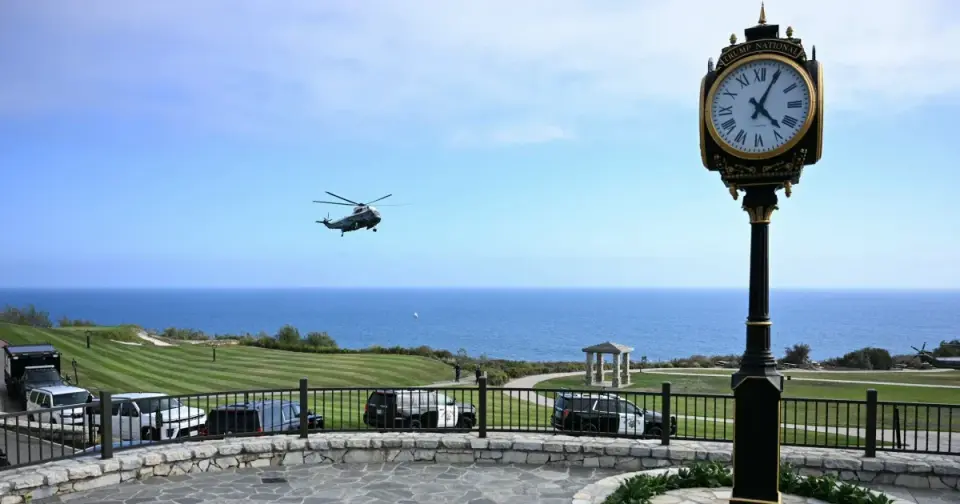 Downey man arrested at Trump golf course with illegal weapons ahead of LA visit