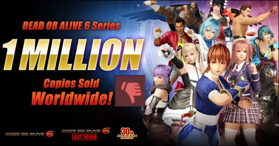 DOA6 hits 1M in sales, but Last Round fans rally against minimal upgrade