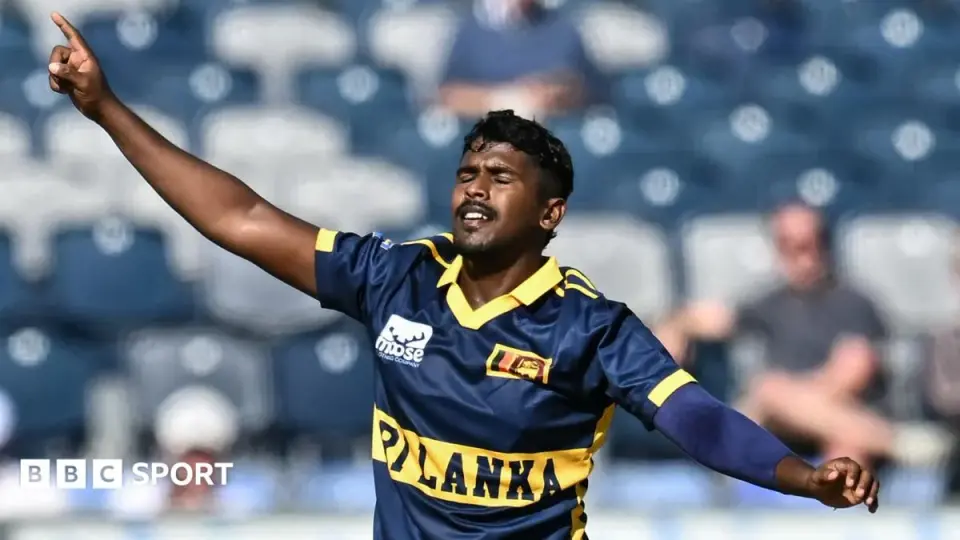 Colombage’s ODI debut spins Sri Lanka to grip as England post 233 in Chester-le-Street