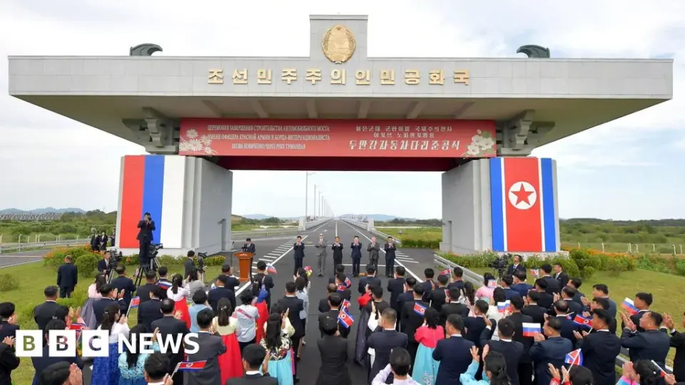 Russia and North Korea Open First Road Bridge, Deepening Strategic Ties