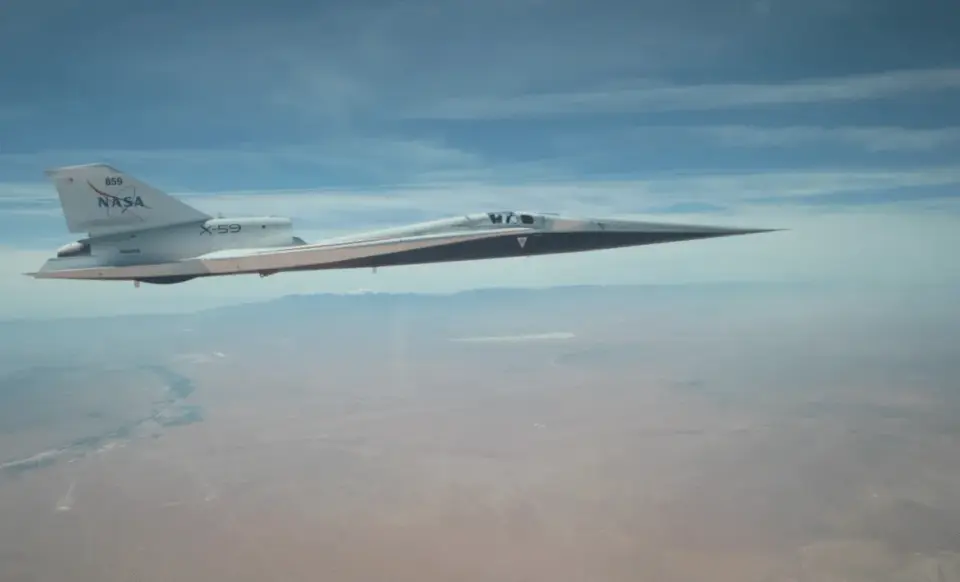 NASA’s X-59 Reaches Wheels-Up Milestone on Quiet Supersonic Quest