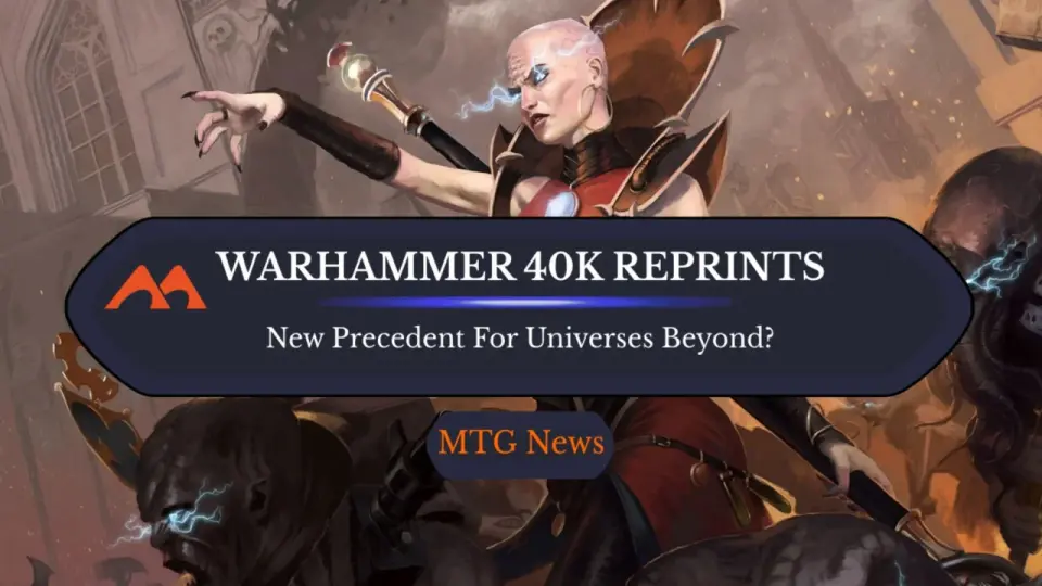 Wizards of the Coast Confirms Limited Reprint of 2022 Warhammer 40K Commander Decks