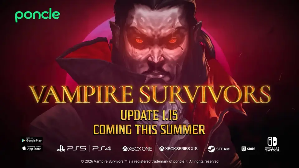 Vampire Survivors unveils 1.15 patch with Lycaeum underwater stage