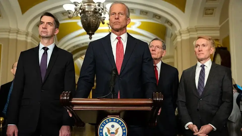 GOP pivots on Iran war powers after fiery Trump meeting