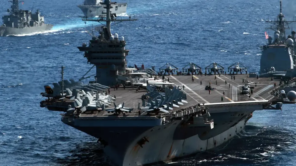 Pacific Carrier Gap Emerges as U.S. Relocates to Middle East
