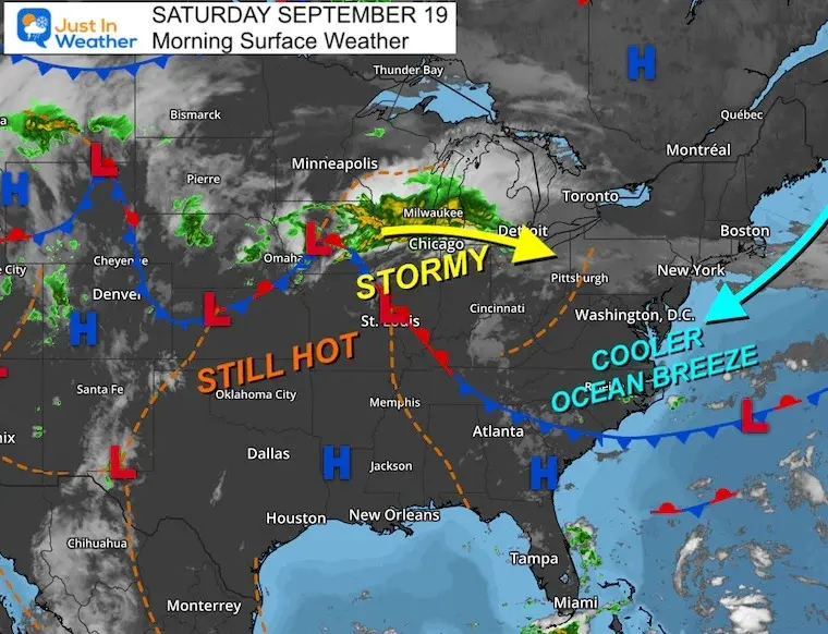 Baltimore Weekend Weather: Sunny Saturday, Rainy Sunday Could Disrupt Ravens Tailgate