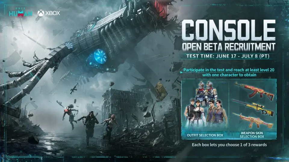 Once Human Final Console Open Beta Arrives on Xbox Series X|S