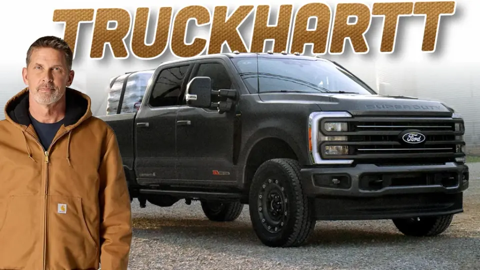 Ford and Carhartt Gear Up a Super Duty With Manhole-Wheel Flair and Jacket-Style Seats