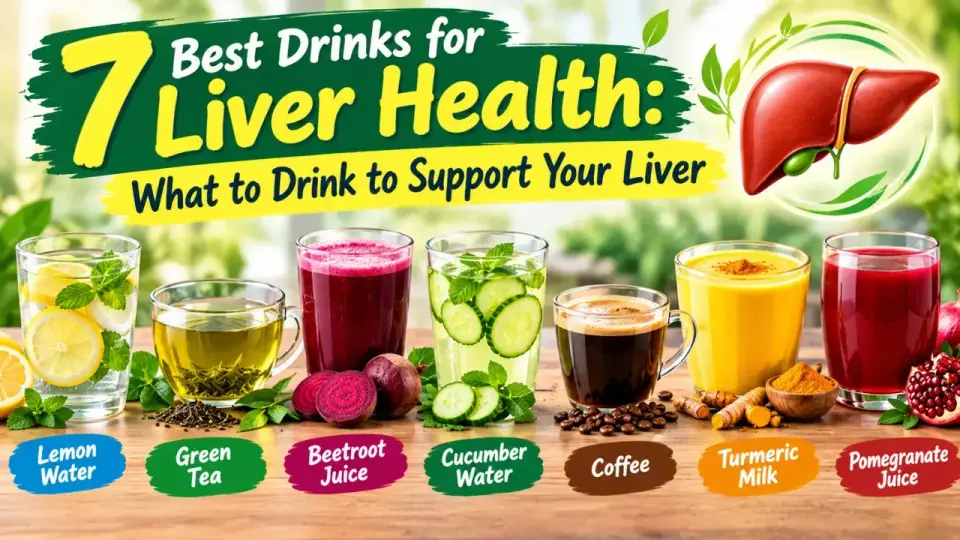 Hepatologists Recommend Water, Coffee, and Green Tea Over Detox Products for Liver Health