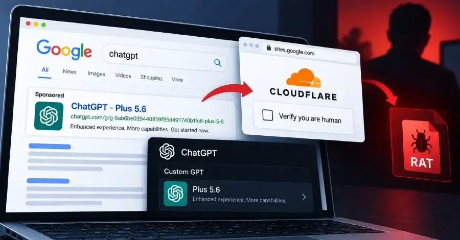 Attackers Weaponize ChatGPT Custom GPTs to Deploy RATs via ClickFix