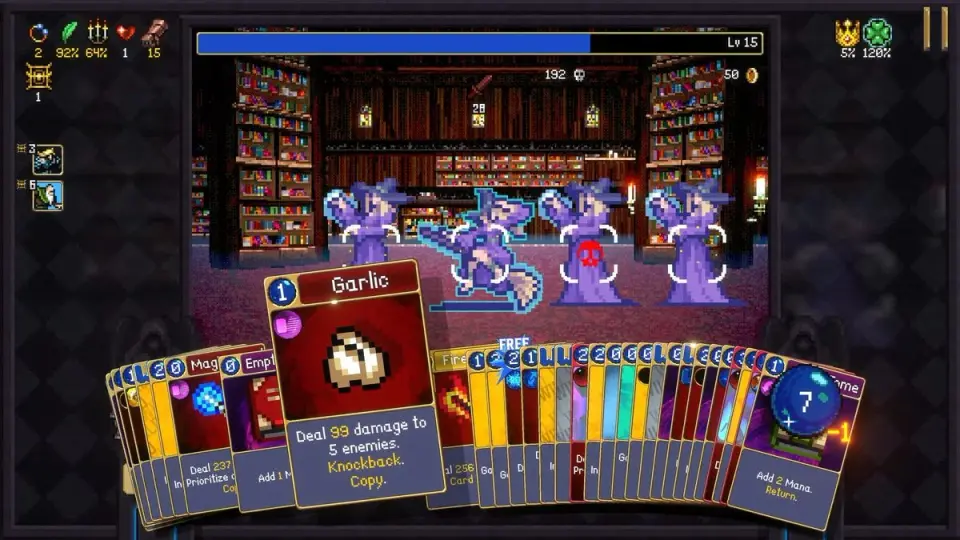 Vampire Crawlers: A Slower, Card-Based Take on Vampire Survivors