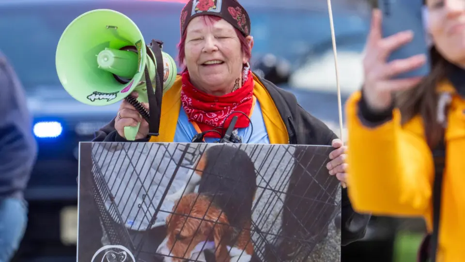 Second Ridglan Farms raid erupts in chaos as protesters clash with authorities