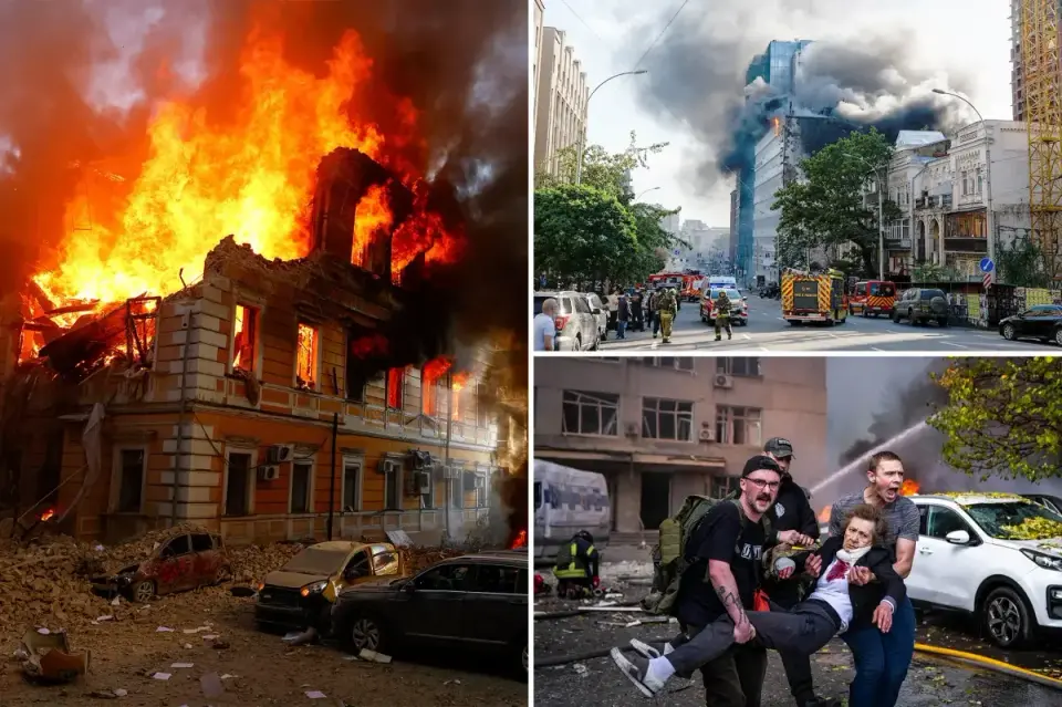 Kyiv Science Academy Hit in Daytime Drone Barrage That Kills Seven Across Ukraine
