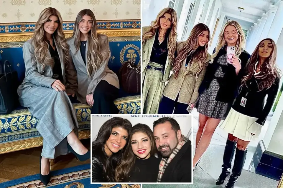 Teresa and Gia Giudice Visit White House for Columbus Day Amid Pardon Push for Joe