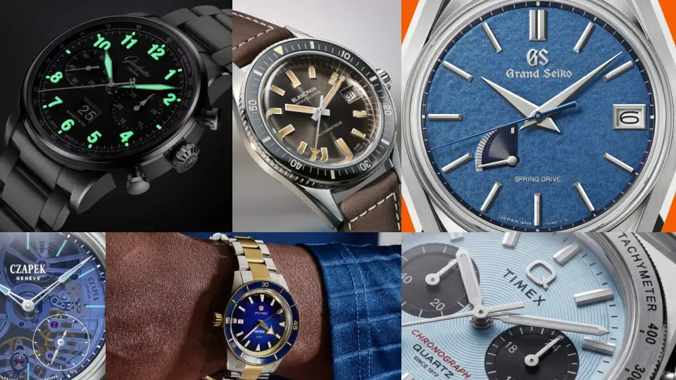 21 New Watch Releases Spanning Timex, Blancpain, and Grand Seiko