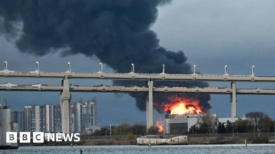 Ukraine Launches Massive Drone Assault on St. Petersburg Oil Infrastructure