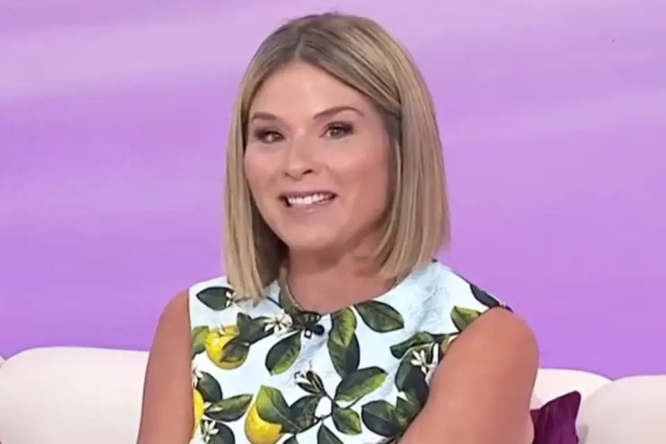 Jenna Bush Hager slips into Today after emotional Maine baptism trip