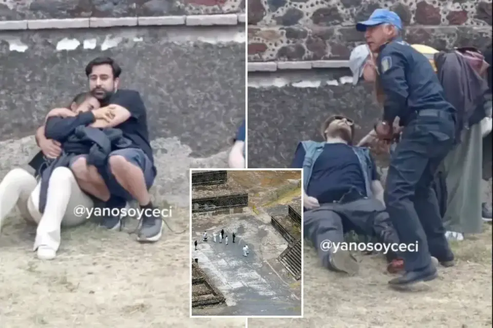 Tourists rush to aid after deadly Teotihuacán pyramid shooting