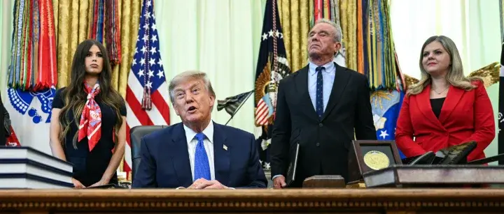 Trump and Kennedy Reiterate False Vaccine Claims in New ‘Gold Standard’ Order