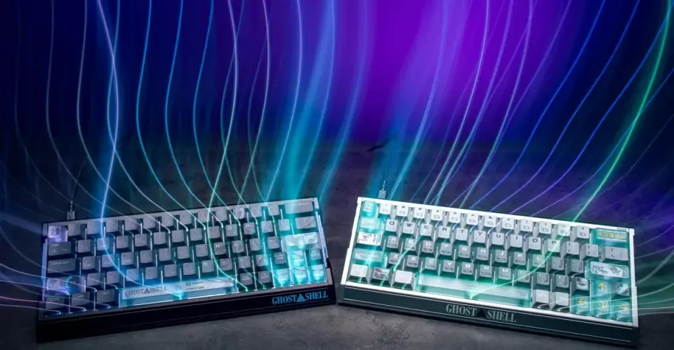 Anime‑flavored Iqunix EV63 Ghost in the Shell Edition blends fast gaming tech with cyberpunk flair