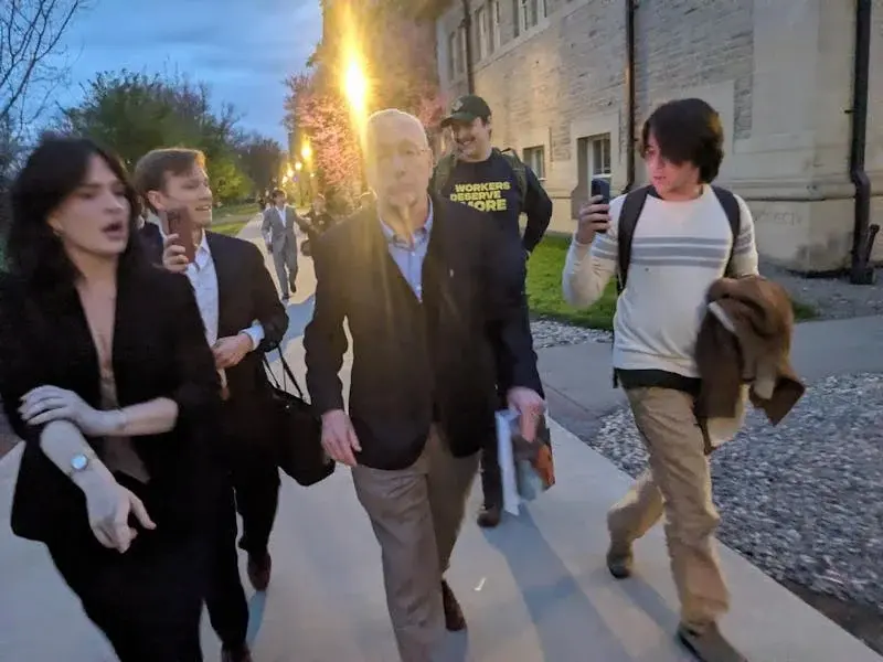 Cornell President's Car Incident Sparks Free-Speech Debate After Campus Incident