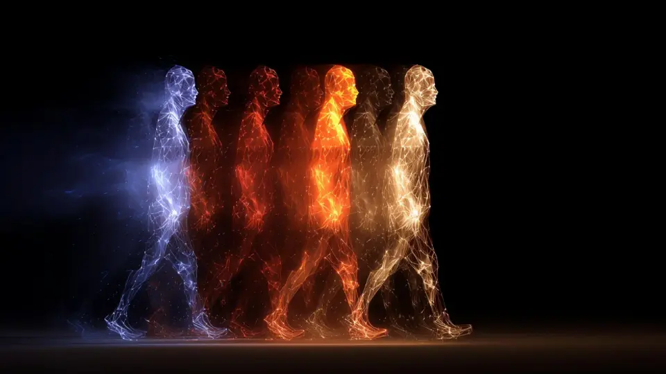 Human Origins Reframed as a Continental Genetic Network