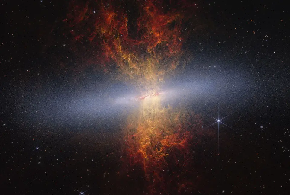 Webb Maps 16.5 Million Stars in the Cigar Galaxy, Tracing Its Starburst History