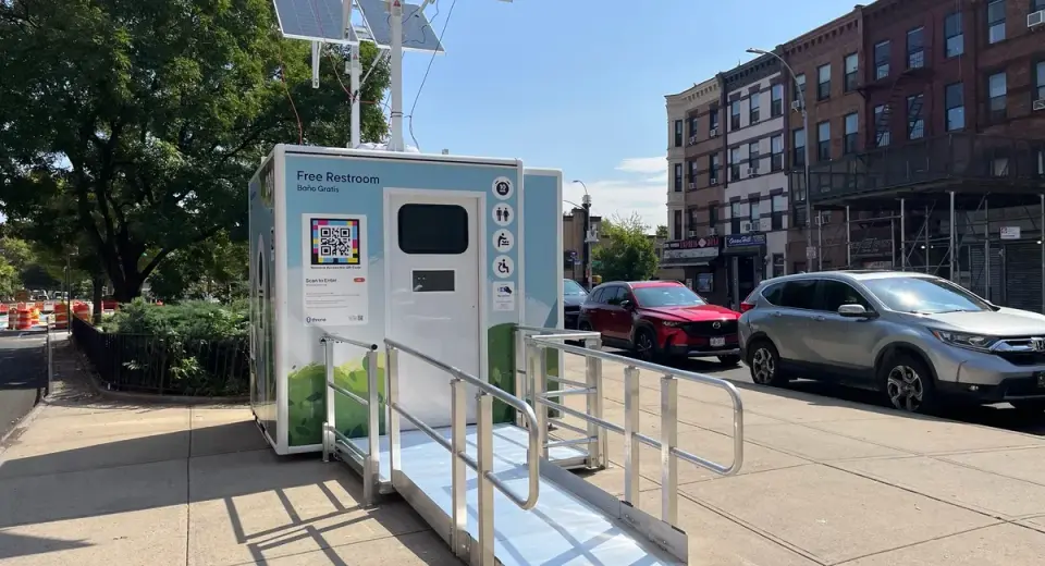 NYC Launches 17 High-Tech Public Toilets With 10-Minute Limits