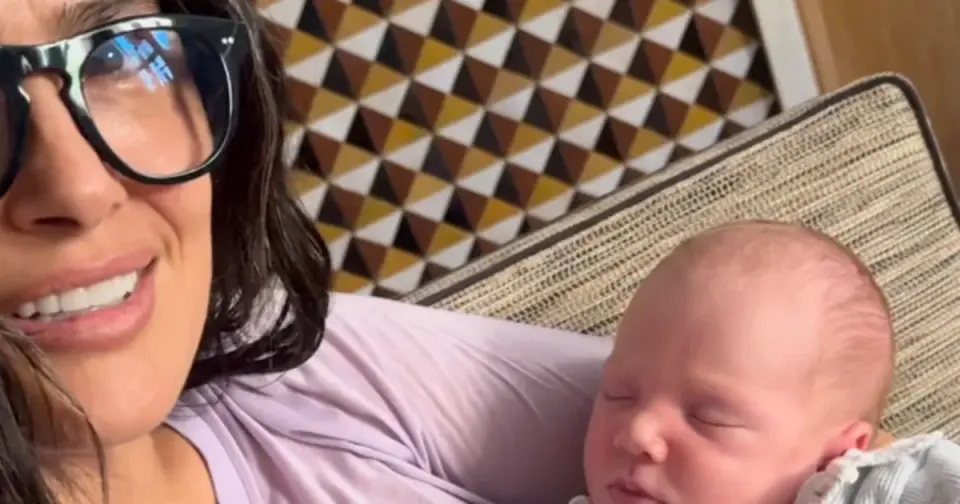 Salma Hayek Welcomes Grandson, Nicknames Him 'Panchito'