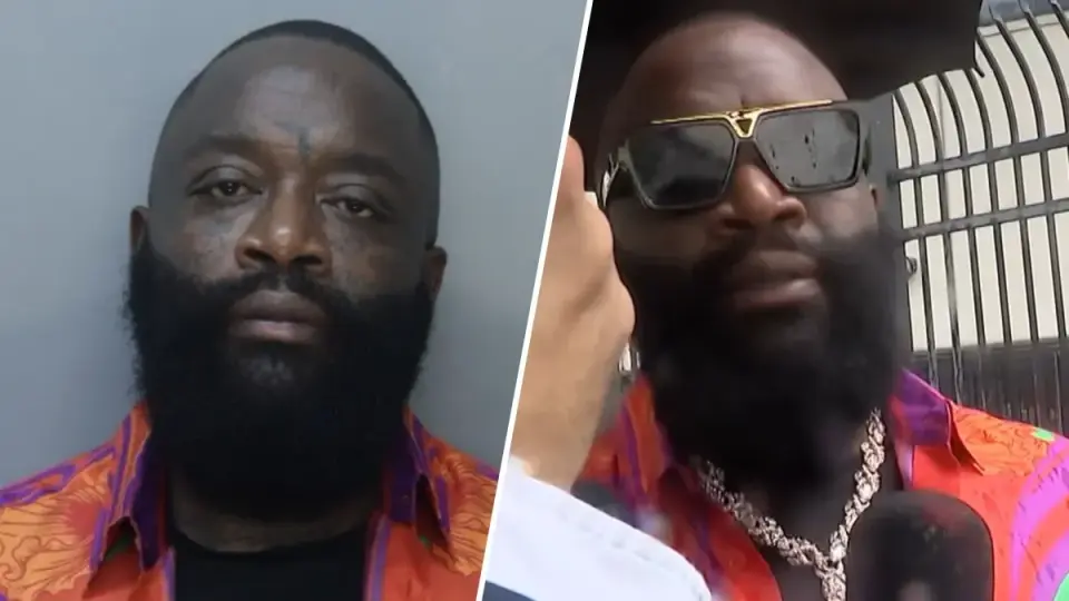 Rick Ross Surrenders to Police, Denies Domestic Violence Charges in Miami Beach