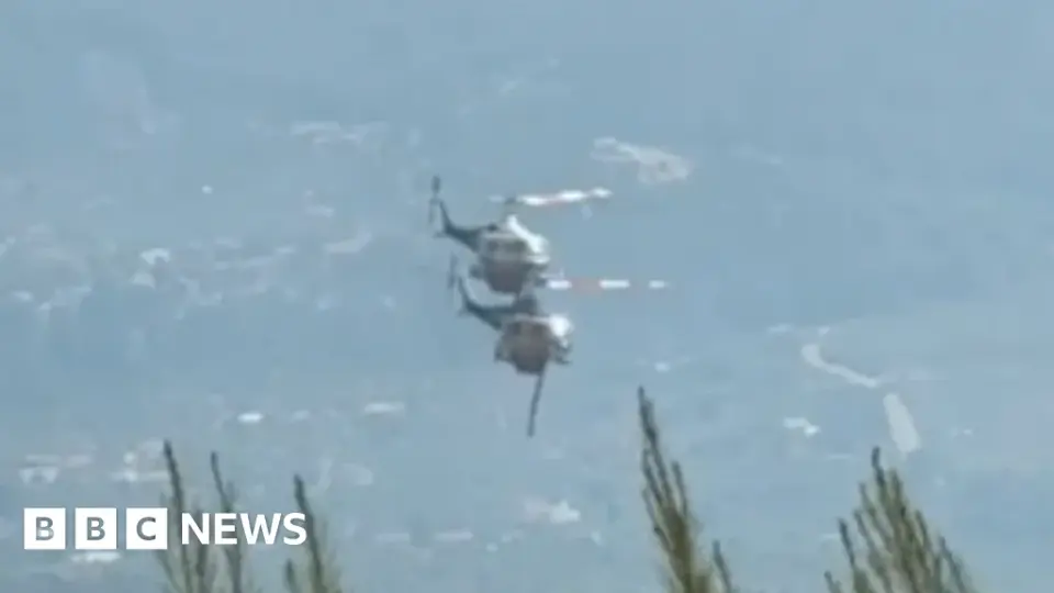 Two Die and a Pilot Survives After Greece Firefighting Helicopters Collide