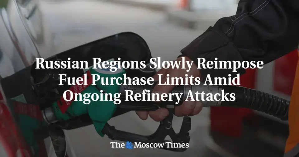 Ukraine’s Largest Moscow Strike Sparks Fuel Rationing and Political Backlash