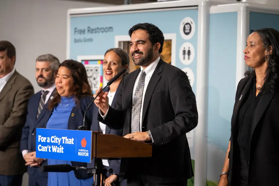Mamdani Launches 17 Free Public Bathrooms Across NYC in One-Year Pilot