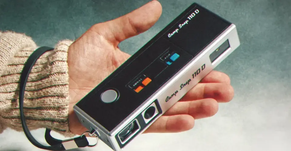 Camp Snap 110D: Retro Kodak-inspired design, now in digital form
