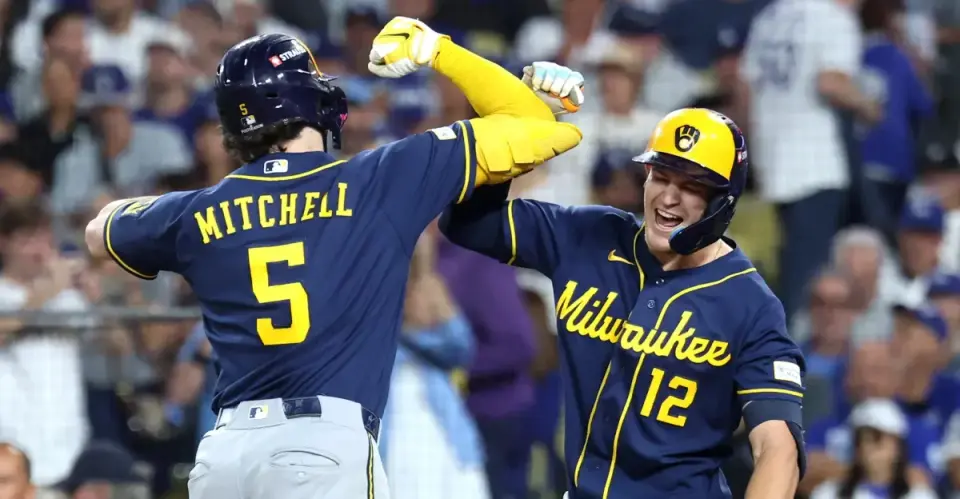 Brewers Sweep Dodgers 4-0 to Reach First World Series Since 1982