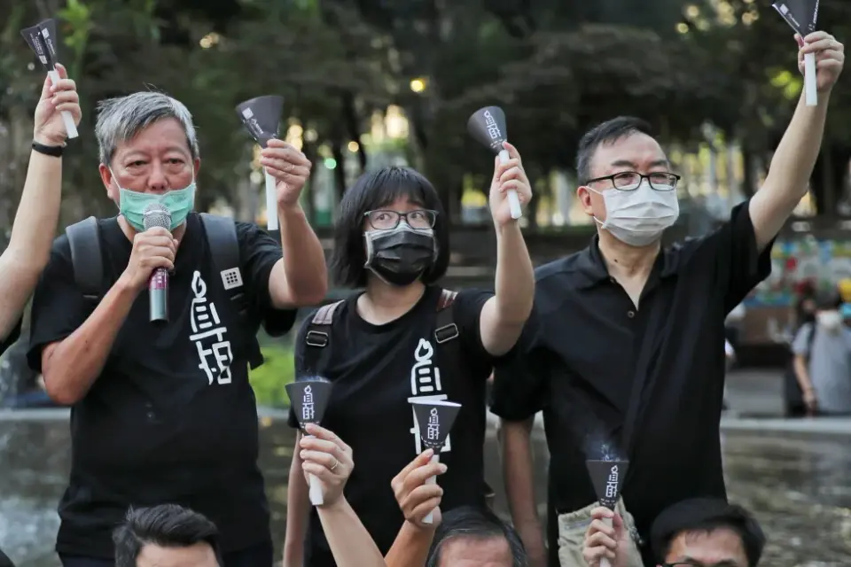 Hong Kong court convicts Tiananmen vigil organizers of subversion